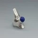 Rare Henning Koppel for Georg Jensen Silver Lapis Lazuli Ring #154