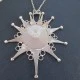 Vintage Grey  Enamel and Silver Necklace by Norman Grant
