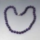 Amethyst Beads Necklace 19 Inches (50 cm)