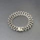 C L Edwards Silver Modernist Bracelet