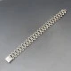 C L Edwards Silver Modernist Bracelet