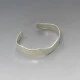 CRED Wavy Silver Bangle
