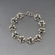Sterling Silver Roses Bracelet
