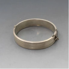 S and P Sterling Silver Bracelet