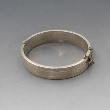 S and P Sterling Silver Bracelet