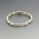 Vintage Mother of Pearl and Silver Bracelet