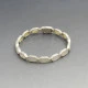 Mother of Pearl and Silver Bracelet