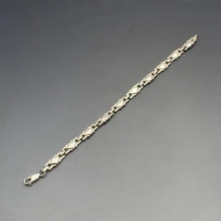 Malcolm Gray Ortak Silver Bracelet