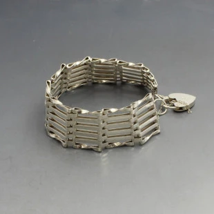 Silver Gate Bracelet - 20 Grams