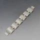 Designer Flat Silver Link Bracelet