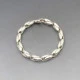 Heavy Decorative Silver Bracelet