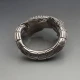 Los Ballesteros  Silver Iguana  Bangle