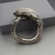 Vintage Los Ballesteros  Silver Iguana  Bangle