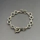 Decorative Silver Chain Bracelet