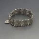 ASJ Silver Gate Bracelet 
