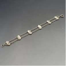 Shetland Silvercraft Viking Ship Bracelet