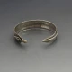 Tony Chino Silver Feather Bangle