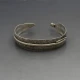 Tony Chino Silver Feather Bangle
