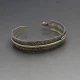Tony Chino Silver Feather Bangle