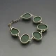 Aventurine and Silver Bracelet