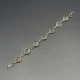 Moonstone Silver Ovals Bracelet