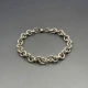 Vintage silver chain bracelet 