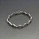 Silver Swirls Bracelet 