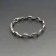 Silver Swirls Bracelet 