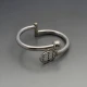 Silver Mexico Tennis Raquet Bangle