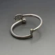 Silver Mexico Tennis Raquet Bangle