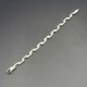 Slim Silver Link Bracelet