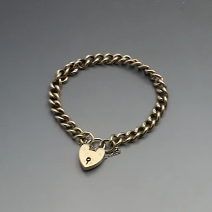 WJS Gold Vermeil Chain Bracelet