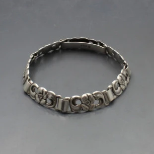 Jos Khan Danish Silver Bracelet
