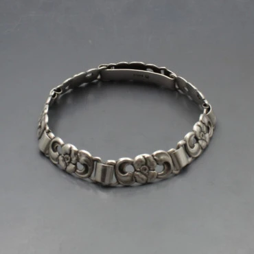 Jos Khan Danish Silver Bracelet