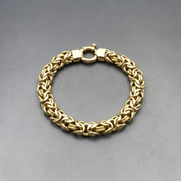Veronese ITALY Gold Vermeil Chain Bracelet