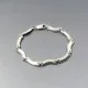 Vinatge Arne Johansen Dennmark Silver Link Bracelet
