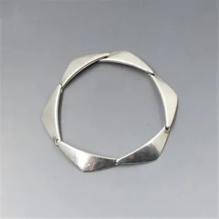 Hans Hansen Silver Peak Bracelet #238