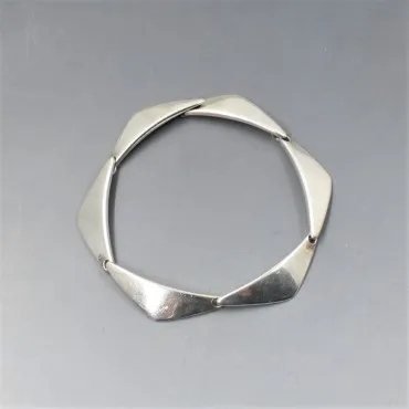 Hans Hansen Silver Bracelet # 238