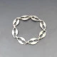 C Brumberg Hansen 830 Silver Link Bracelet