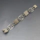  Jade Silver Deco Bracelet