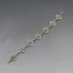 JOHN HART Iona Silver Celtic Cross Bracelet