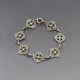 JOHN HART Iona Silver Celtic Cross Bracelet