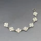 JOHN HART Iona Silver Celtic Cross Bracelet
