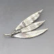Anton Michelsen Gertrude Engel Rougie Silver Brooch