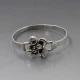 Hannu Ikonen Silver Reindeer Moss Bracelet