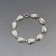 Herman Siersbol Sterling Silver Leaves Bracelet