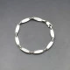 Silver Ovals Bracelet