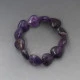 Amethyst Bead Stretch Bracelet