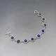 Lapis Lazuli and Silver Bracelet