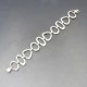 Vintage Silver Modernist Bracelet